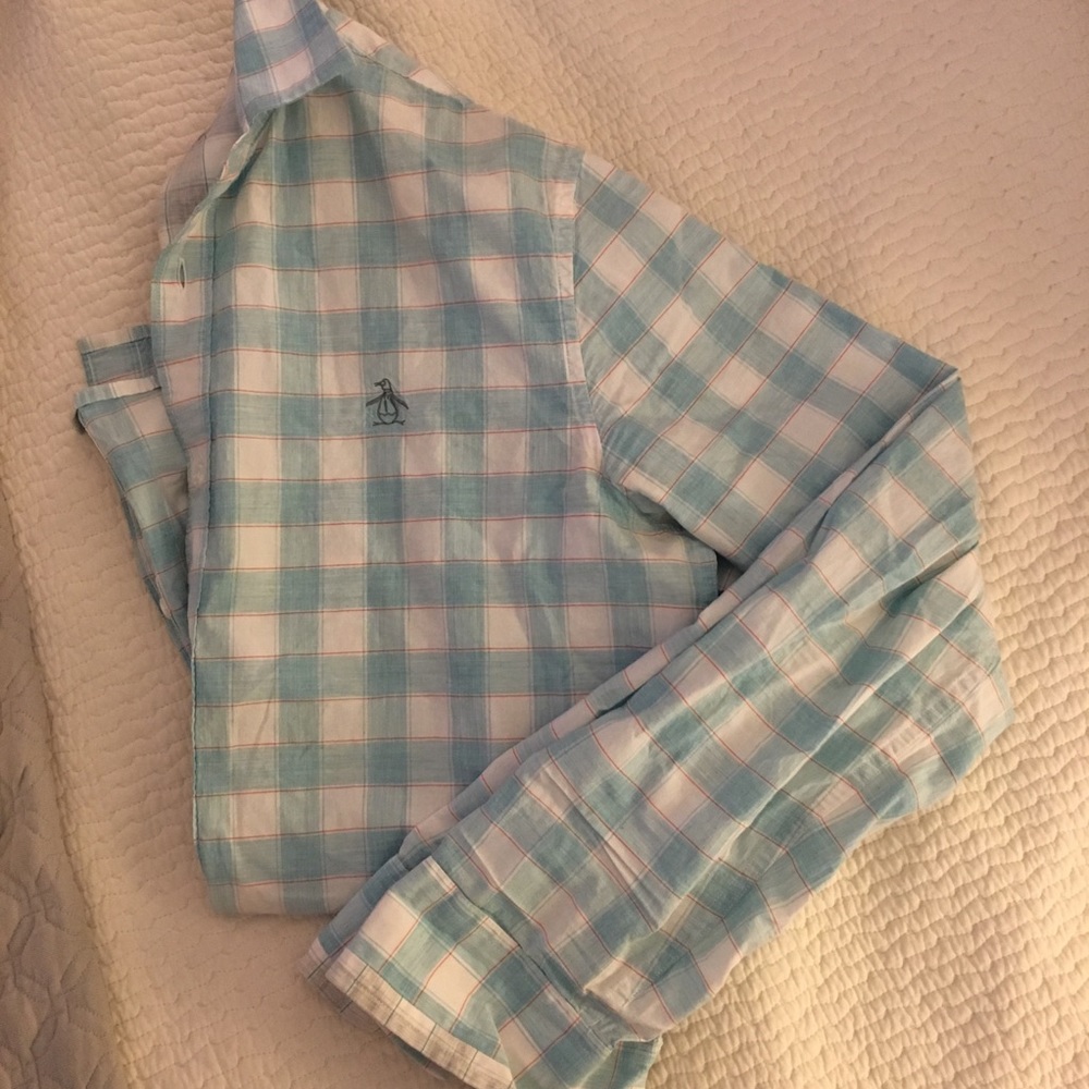Original Penguin Men’s Cotton Button Down
